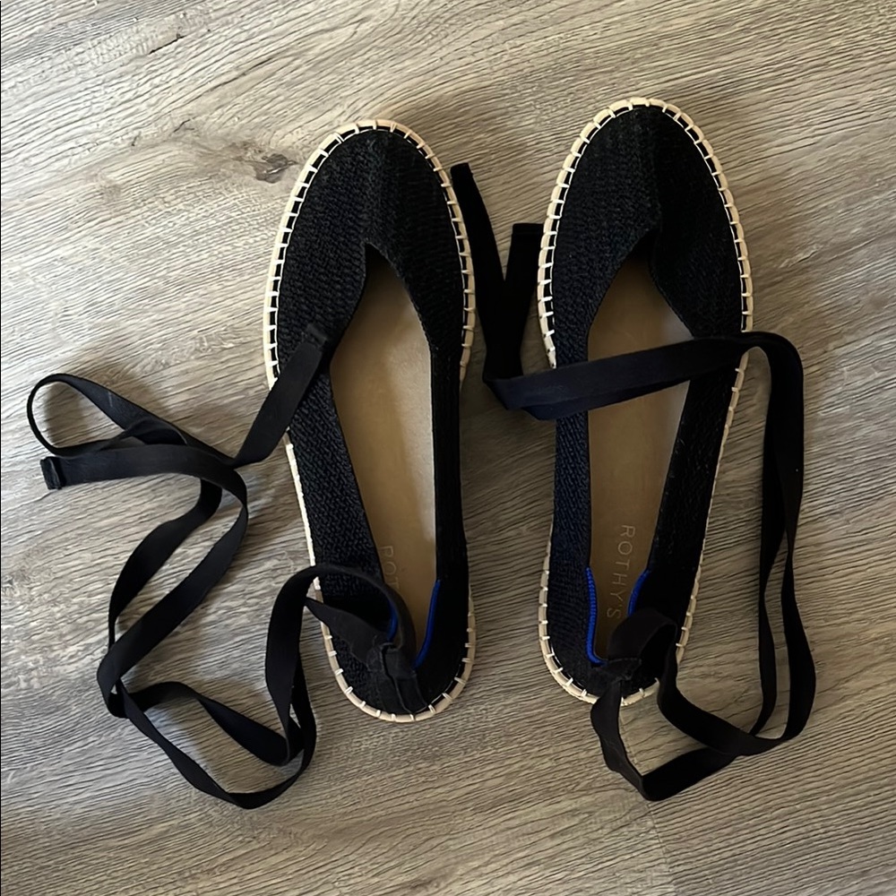 Rothy's Black Espadrille